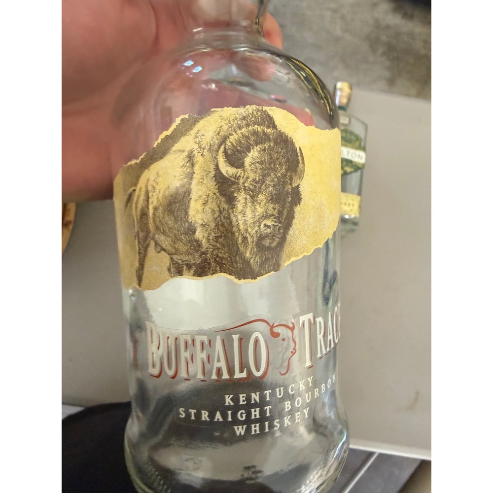 Lot of 6 Empty Bourbon Whiskey Bottles Buffalo Trace Blackwood Cedar Ridge Craft - Picture 4 of 5